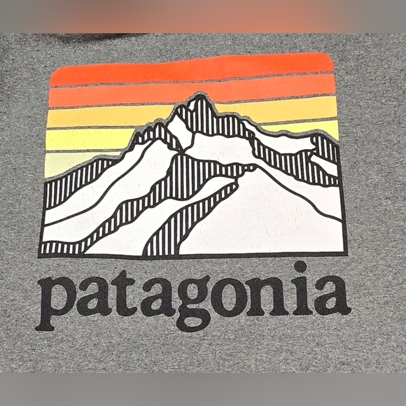 Patagonia Ridge Logo Uprisal Hoody Size Medium - Picture 7 of 8